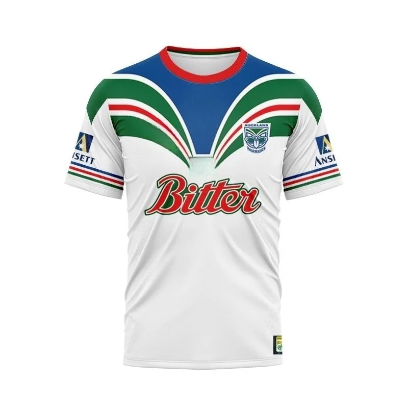 Retro jersey Warriors Adult Men's T-shirt Football Shirt Size S-5XL 
