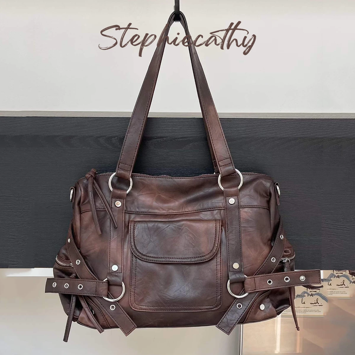 Women'S Vegan Bags - SC Y2K Fashion Street Personalized Women