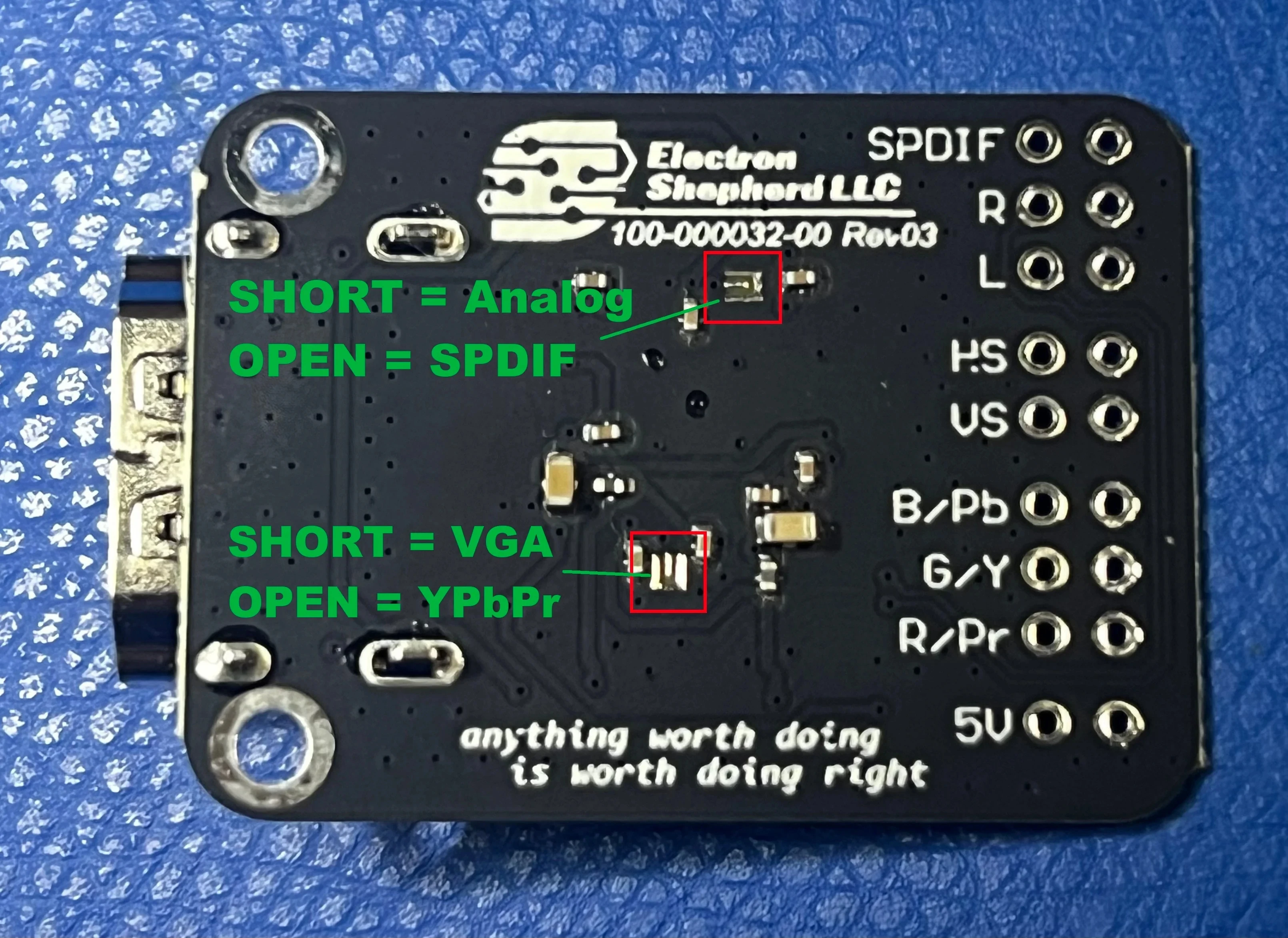 ElectronAnalog HDMI Mod لوحدة التحكم في الألعاب Retro Xbox 360، PS2/PS3 مع مكون