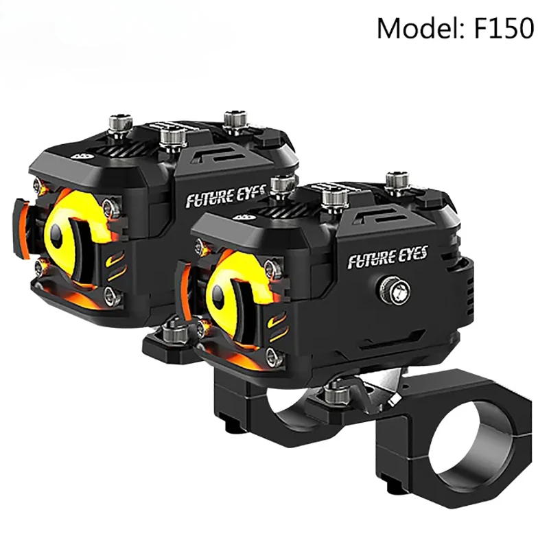 F150 Motorcycle Fog Lights Wireless Switch Ultra Bright Lamp Offroad Vehicle Auxiliary Road Spotlight Tangent Light