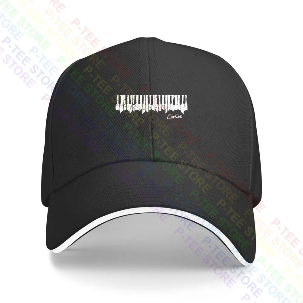 Cursive - Yl Fugazi At The Drive In Baseball Cap Snapback Caps Knitted Bucket Hat