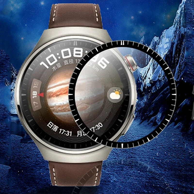 2 Stück gehärtetes Glas für Huawei Uhr 4 Pro Smartwatch Zubehör Schutz Displays chutz folie für Huawei Watch4 4 Pro Glas