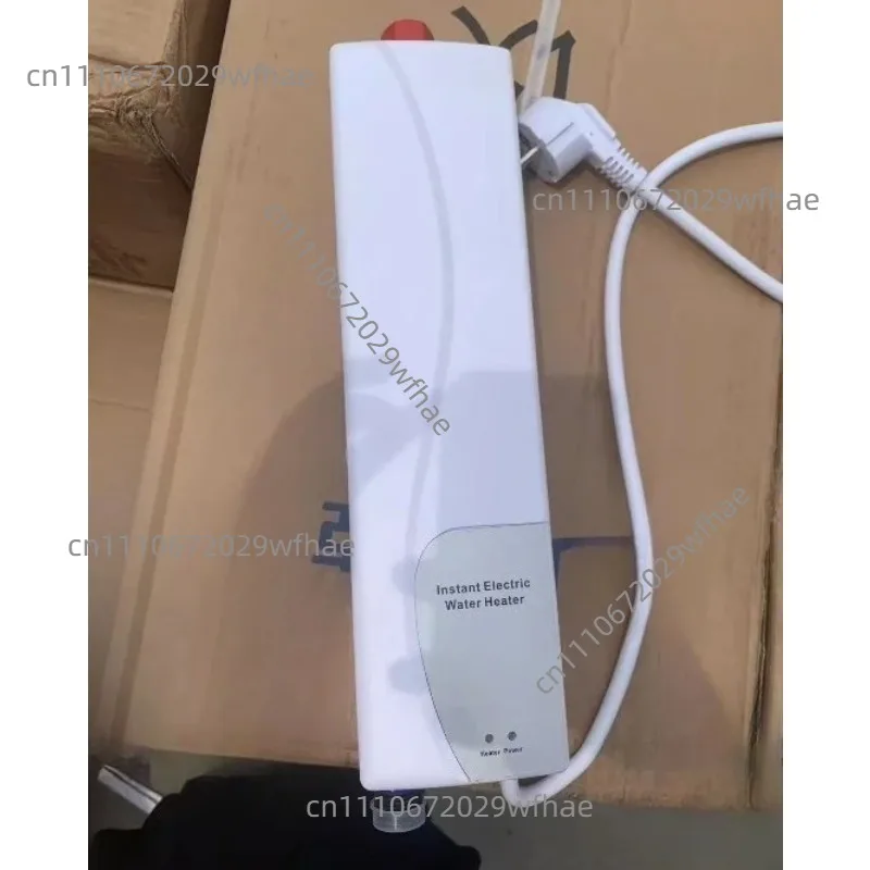 220V Electric Water Heater Instant Electric Indoor Shower Tankless Water Heater Kitchen Bathroom Bathrooms Water Heating New
