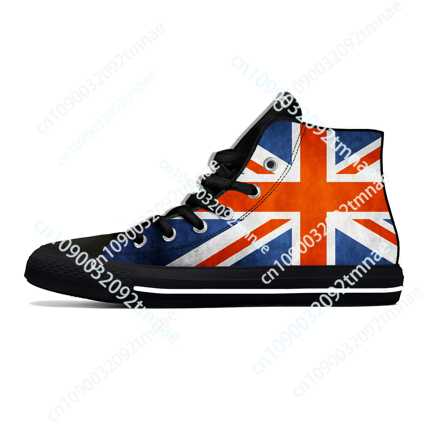 Hot Summer Britain British UK Flag Union Jack United Kingdom Custom Shoes High Top Men Women Cool Sneakers Classic Board Shoes