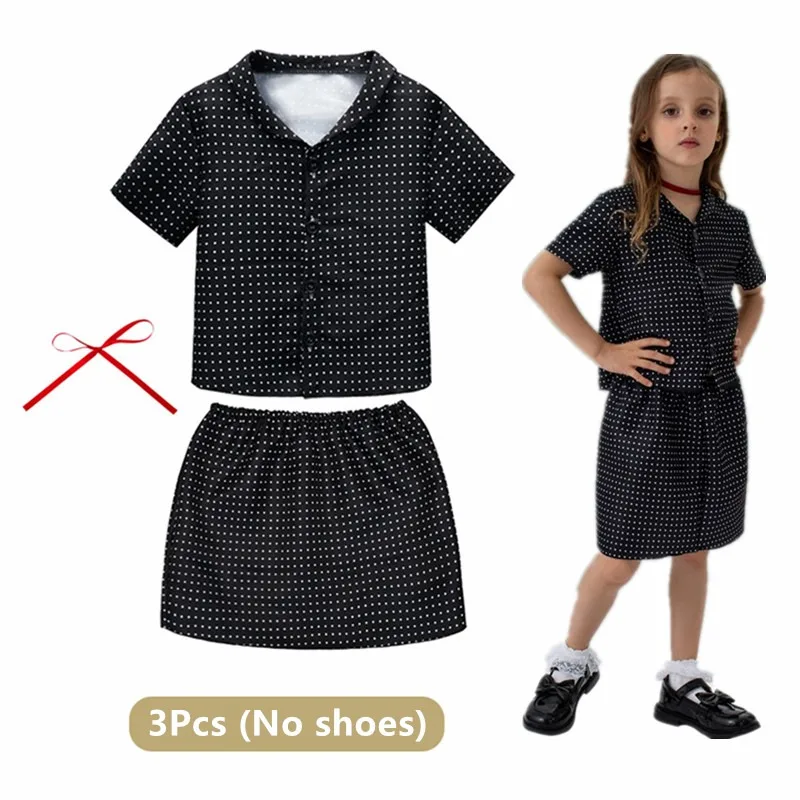 Halloween Costume for Kids Girls Ghost Mother Caroline Jones Cosplay Costumes Carnival Party Clothing Dress Up Kid Birthday Gift