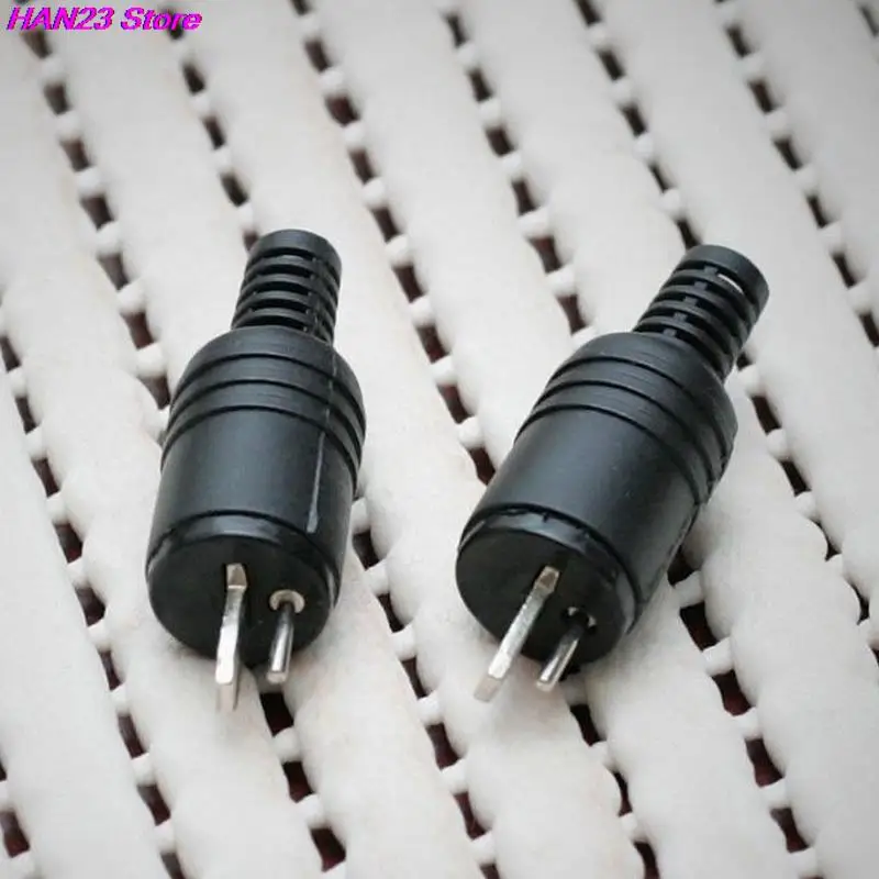 High Quality 2pcs/lot 2Pin Din Socket Speaker And HiFi Connector Screw Terminals Audio Lamp Power Signal Plug