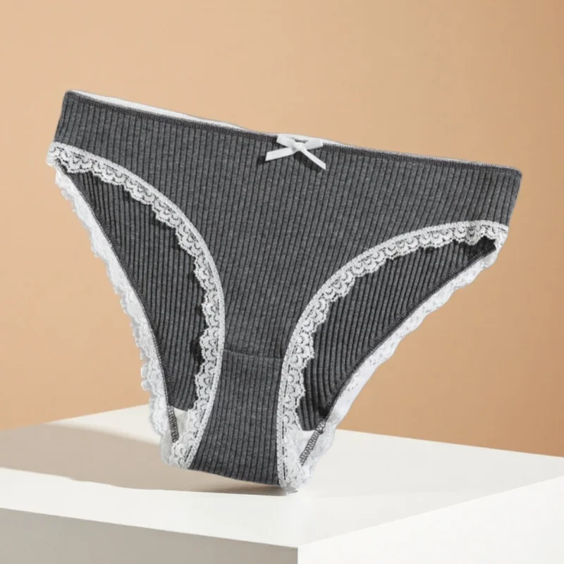 Thumbnail 3 - #33 Trending Womens Lace Trim Comfort Panties Right Now