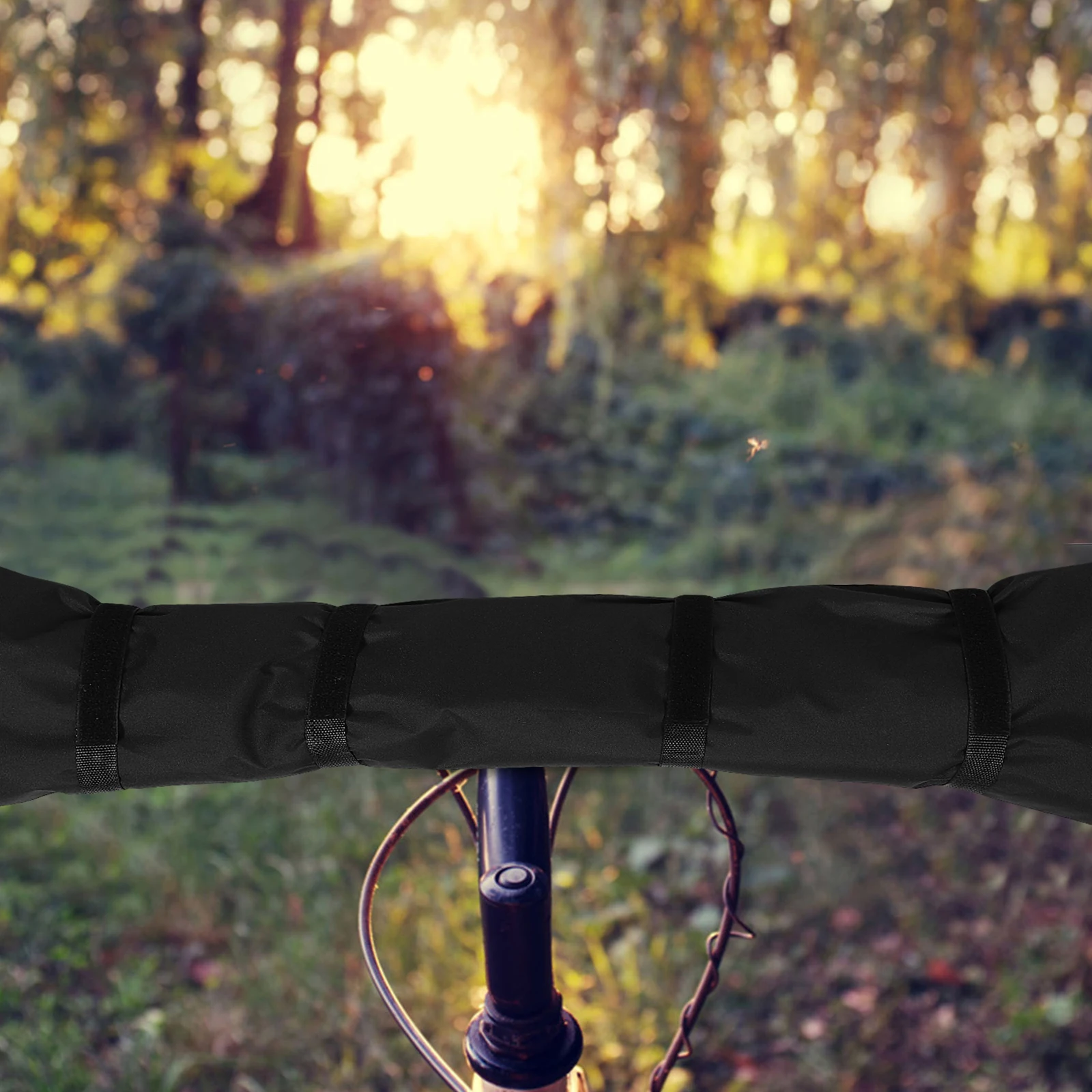 

Bicycle Handlebar Covers Waterproof Rain Snow Oxford Cloth Durable Universal Comfortable Electric Bike Accessories Scooter Gear