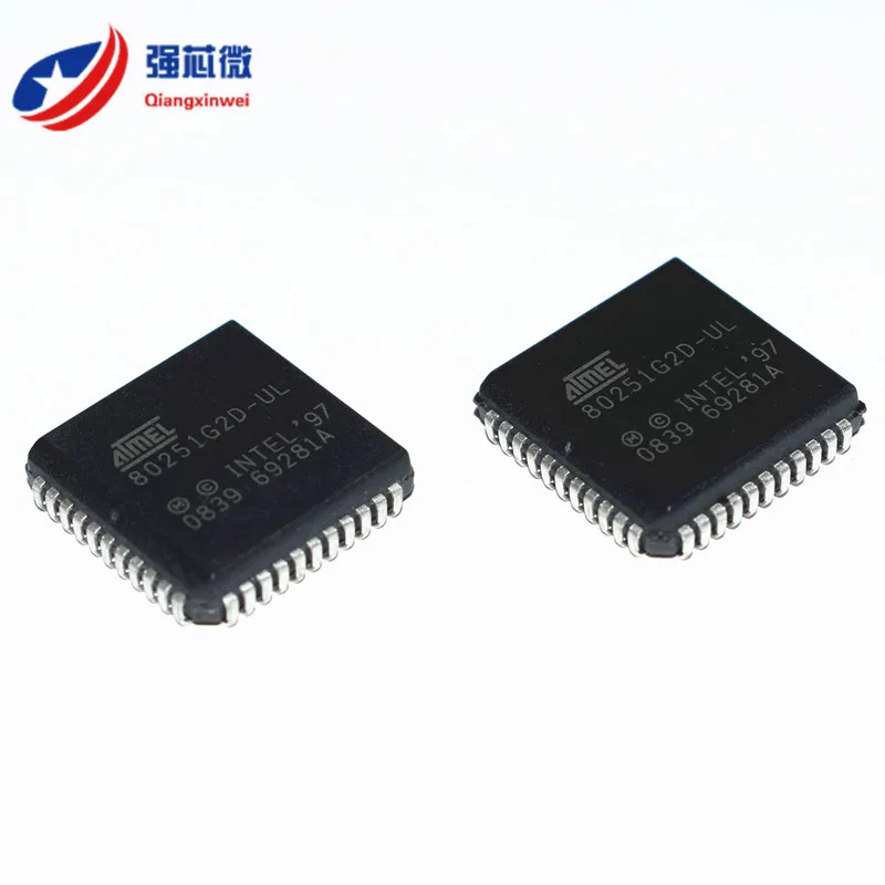 5PCS/LOT  AT80251G2D-SLSUL   AT80251G2D  IC MCU 8/16BIT ROMLESS 44PLCC  In 2023 a New Original