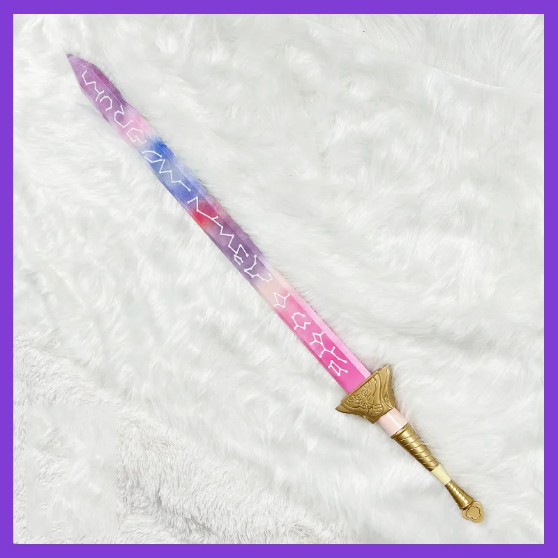 Anime KPop Demon Hunters HUNTR/X Idol Mira Rumi Zoey Cosplay Props Vrouwen Halloween Party Carnaval Rollenspel Lange Zwaard