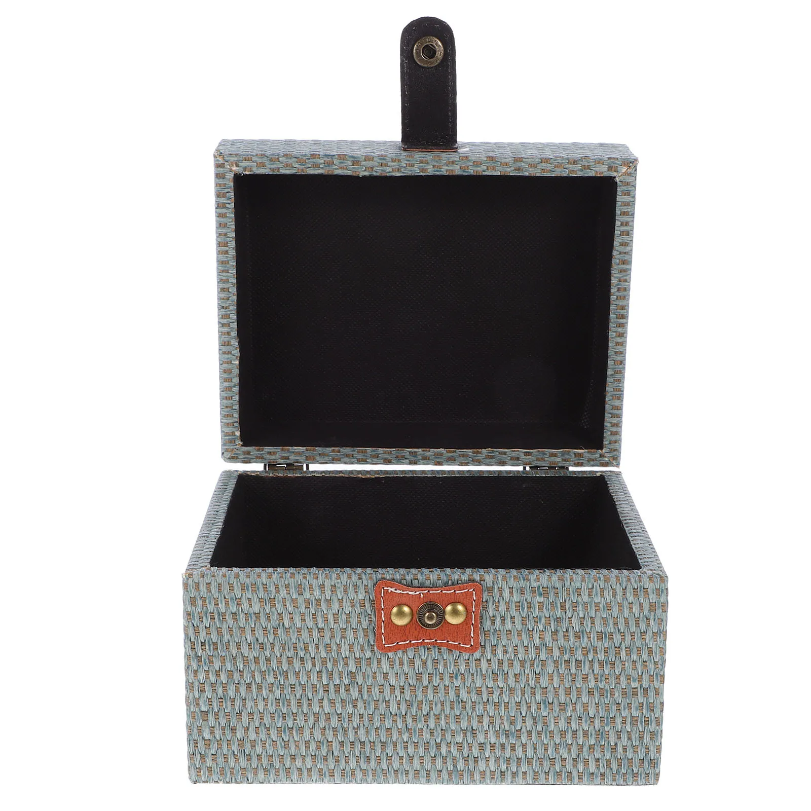 1 قطعة صندوق مجوهرات خشبي متعدد الوظائف حقيبة للتخزين لخواتم القلائد أقراط الساعات مفاتيح عملات منظم سطح المكتب حلية