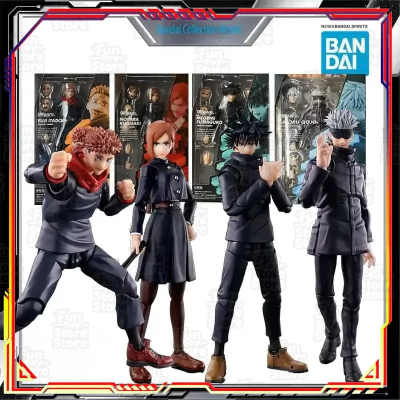 

Bandai SHF Itadori Yuji Jujutsu Kaisen Anime Action Figure Model Kit Collectible Toy for Boys Adults Display Gift with Foam