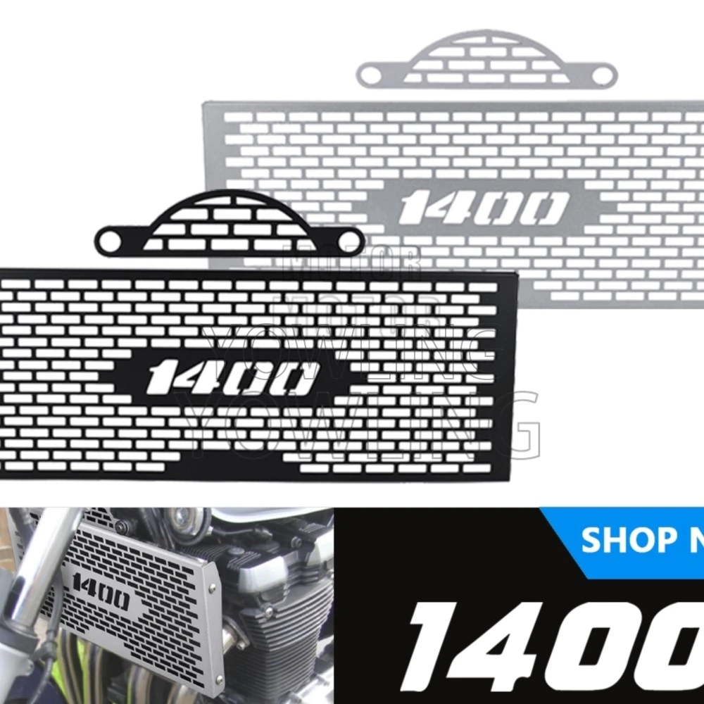 

Motorcycle Accessories Radiator Guard Grill Cover Protector Protection FOR SUZUKI GSX 1400 GSX1400 2002 2003 2004 2005 2006 2007
