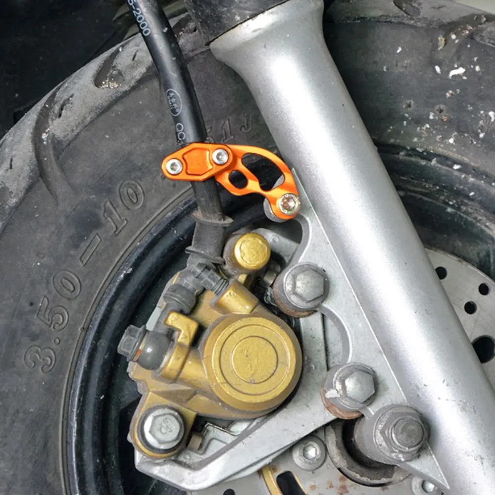 Tubo flessibile dell'olio per moto in lega di alluminio Cavo del freno Morsetto della linea del freno modificato Conduttura del tubo dell'olio per Honda /Yamaha /Suzuki