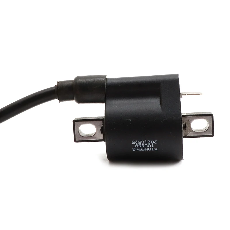 オートバイイグニッションコイル高圧コイル12Vブラック50 70 110 125 150 200 250cc D8TC CG ZJ ATVゴーカートUTVスクーター用