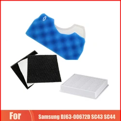 Dust Motor Filters For Samsung DJ63-00672D SC43 SC44 SC45 SC46 SC47 Series Robotic Vacuum Cleaner Sponge Hepa Filter Accessories