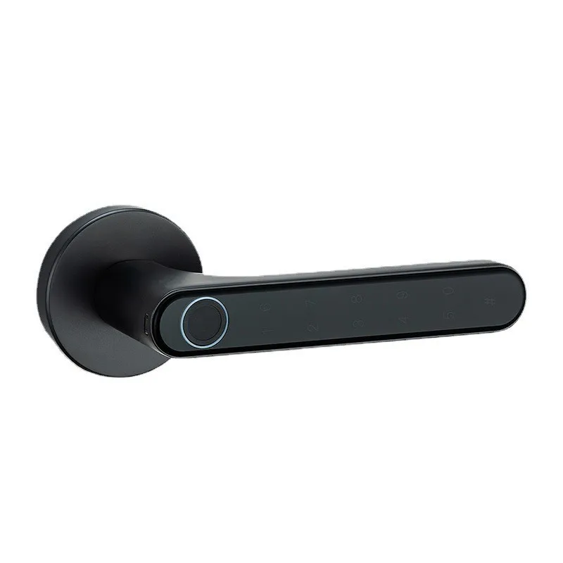 

Smart lock bedroom room simple indoor wooden door split electronic lock graffiti APP office