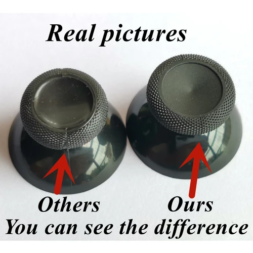 Imagen 2 del producto 50-100 Uds. Thumbsticks de seta de repuesto, Joystick analógico 3D para mando de Xbox One, tapas para mando de pulgar