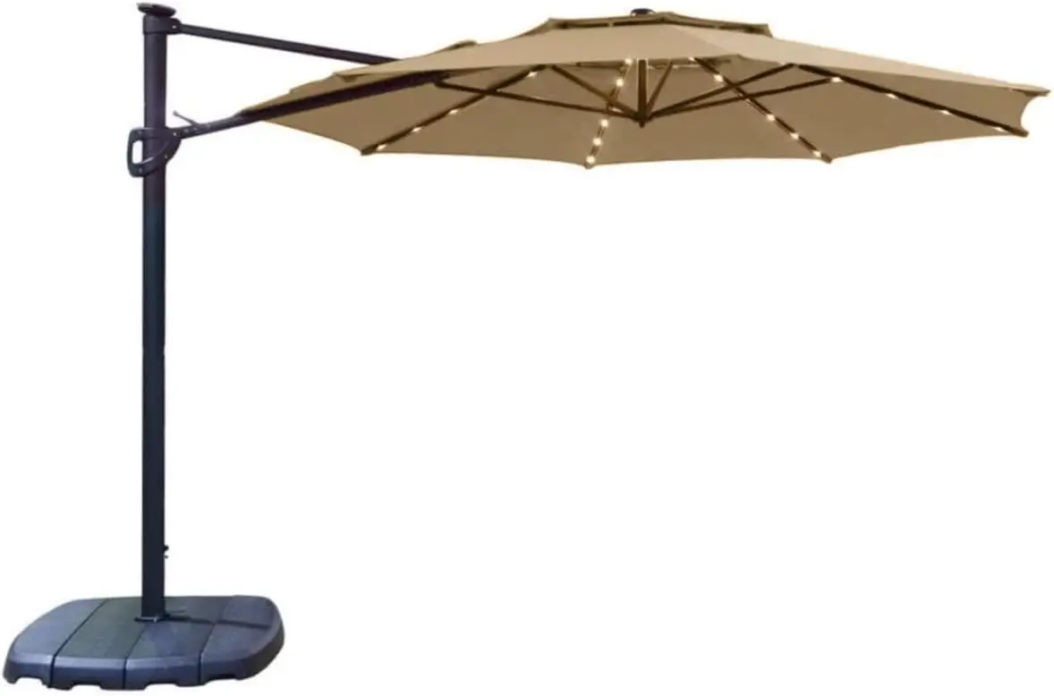 Replacement Canopy Top Cover for the Simply Shade 11ft LED Umbrella - Upgraded Fabric Riplock 500 - Will Fit