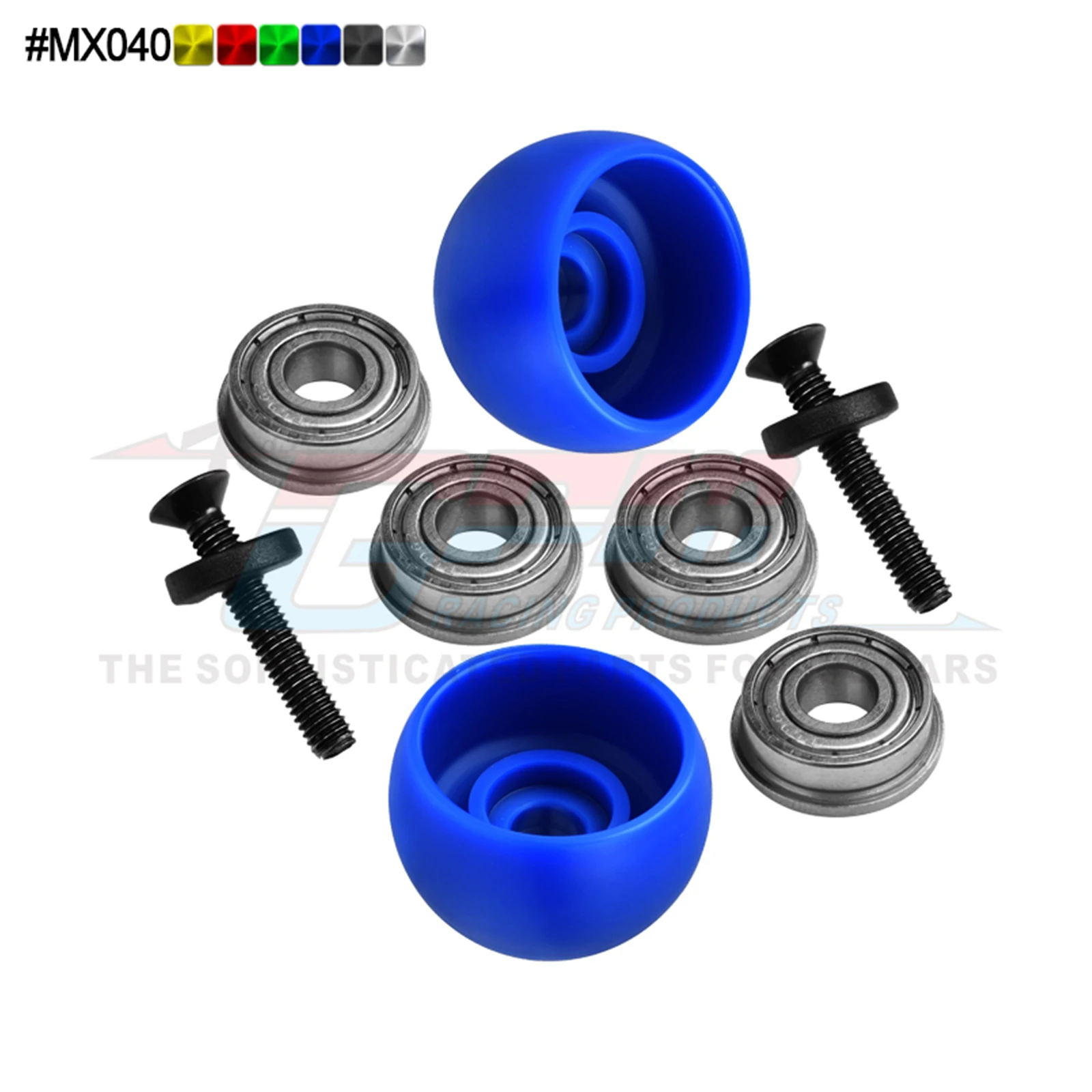 RC Special Material Lean Bar Wheels For LOSI Promoto MX Motorcycle LOS264003