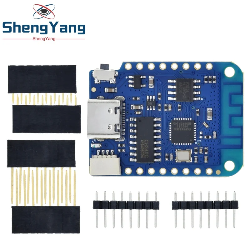 Wemos esp8266 (wemos esp8266 d1 mini r2) купить от 37,00 руб. Электронные компоненты на 1rub.ru