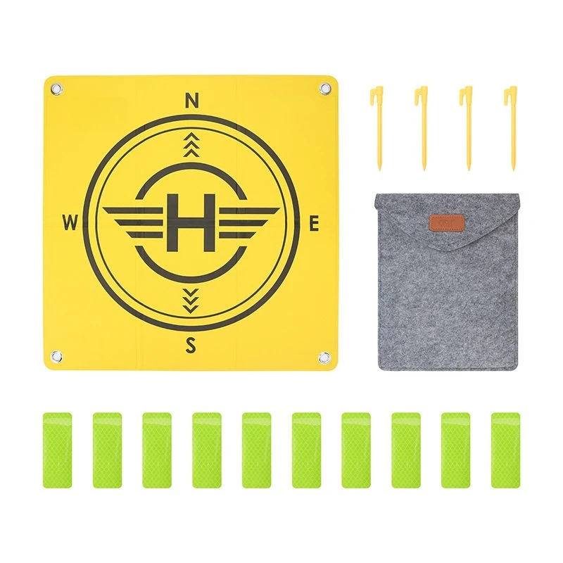 High Visibility Reflective Landing Pad Compatible with DJI AVATA 360 Royal 4Pro AIR3S AVATA2 Foldable Luminous Floor Mat