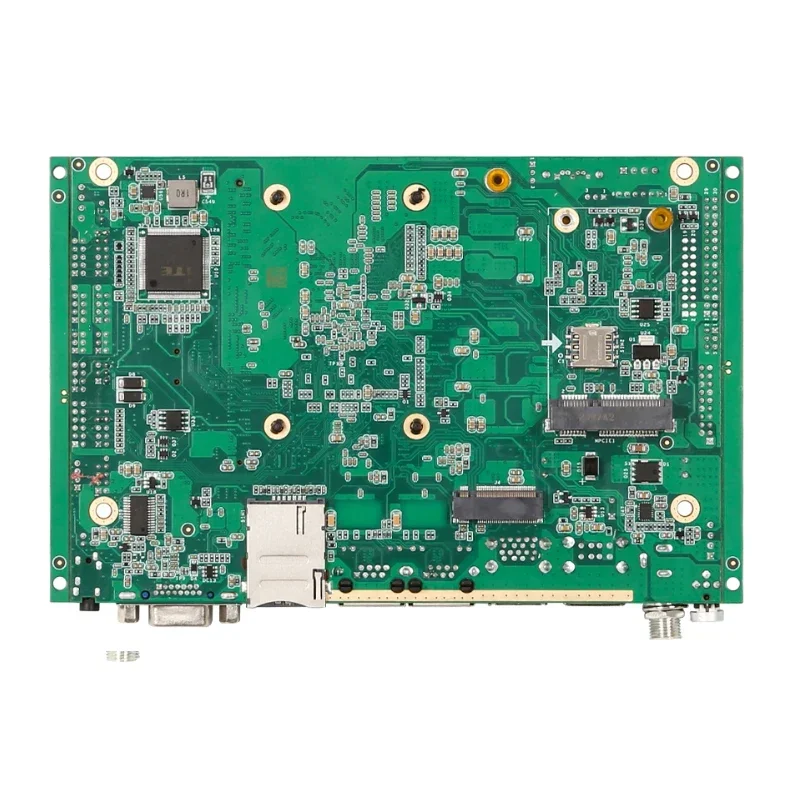 산업용 제어 메인보드 J6412 듀얼 네트워크 포트 LVDS/EDP 쿼드코어 DDR4 안드로이드 PCBA 개발 보드 임베디드 마더보드