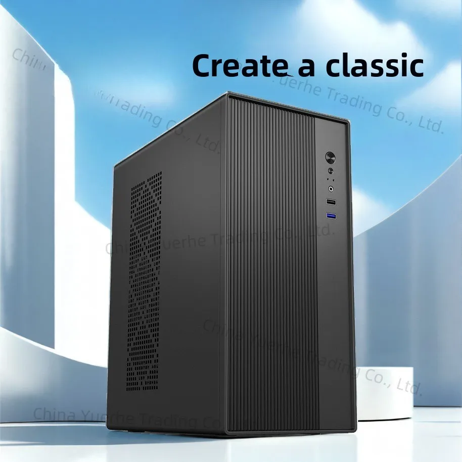 

M-ATX Chassis Desktop Small Host DIY Assembly USB3.0 Home Office Business Computer Chassis