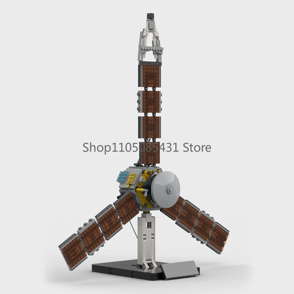 

Конструктор Juno Probe: Модель космического аппарата-орбитера Юпитера с солнечными панелями, развивающая игрушка