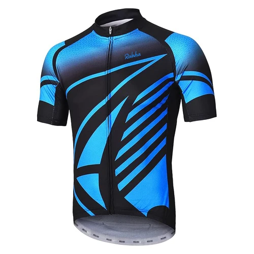 Imagen 2 del producto Conjunto de Ropa de Ciclismo de manga corta para hombre, Maillot transpirable para bicicleta de montaña, uniforme de verano, 2024