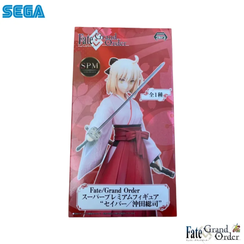 In Stock Sega Original Fate Grand Order Okita Souji Action Figure Model Doll Brand New Boxed Toys Model Garage Collectible view 2