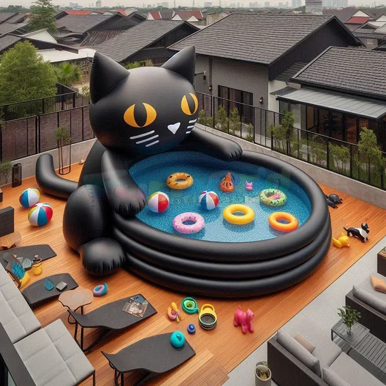 Inflatable Pool Bar PVC Floating Outdoor Garden Party Kids Swimming Plastic for Adults Indoor Friendly