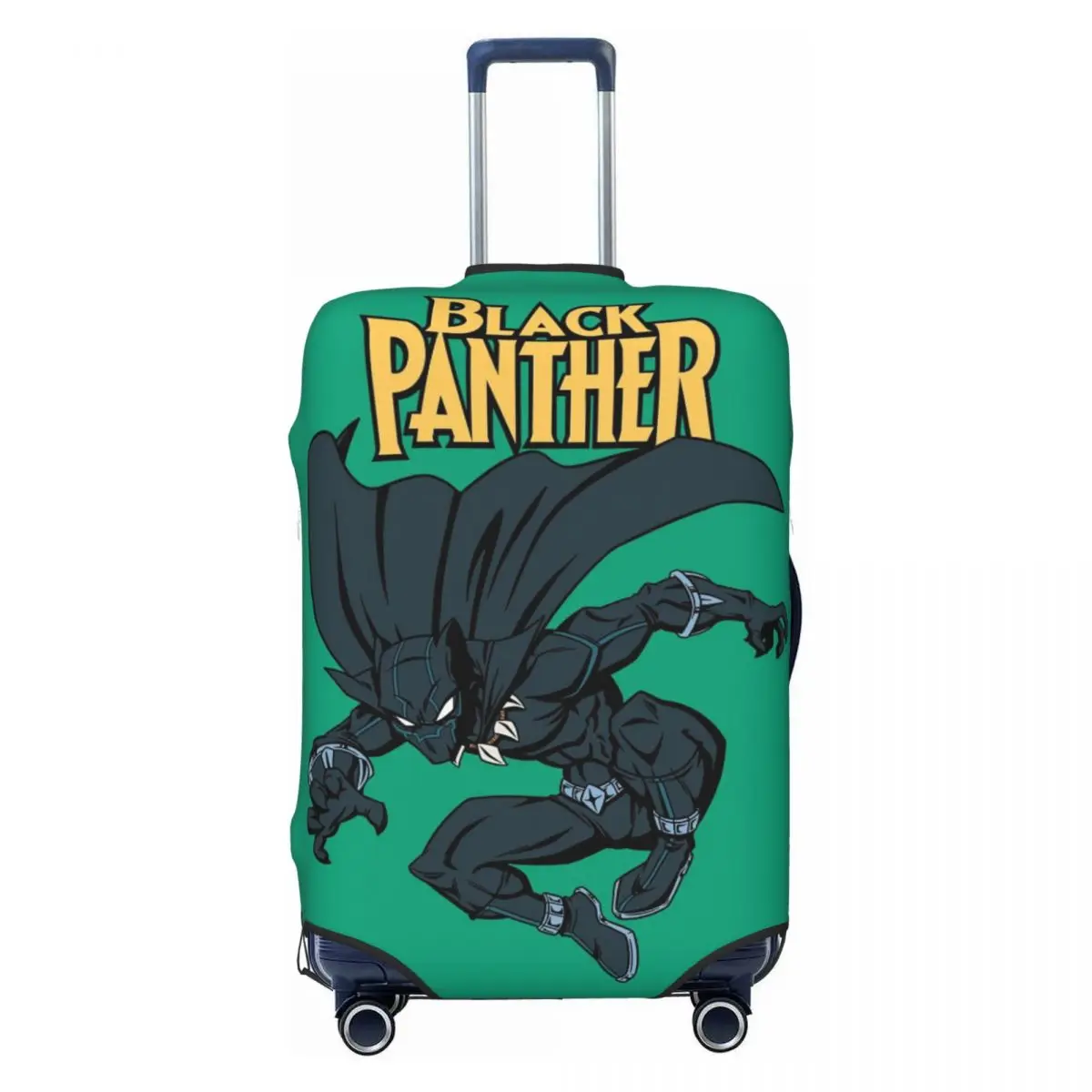 

Custom Funny Blacks Panthers Movie Luggage Cover Protector Washable Travel Suitcase Covers