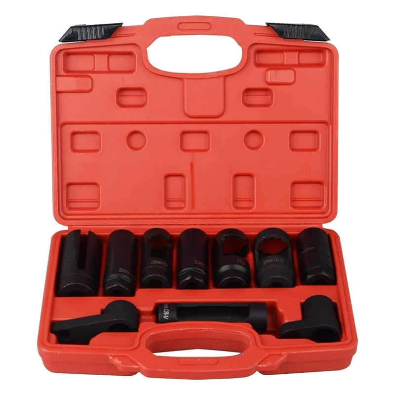 

10 шт., набор головок для датчика кислорода, комплект для снятия блока отправки давления масла