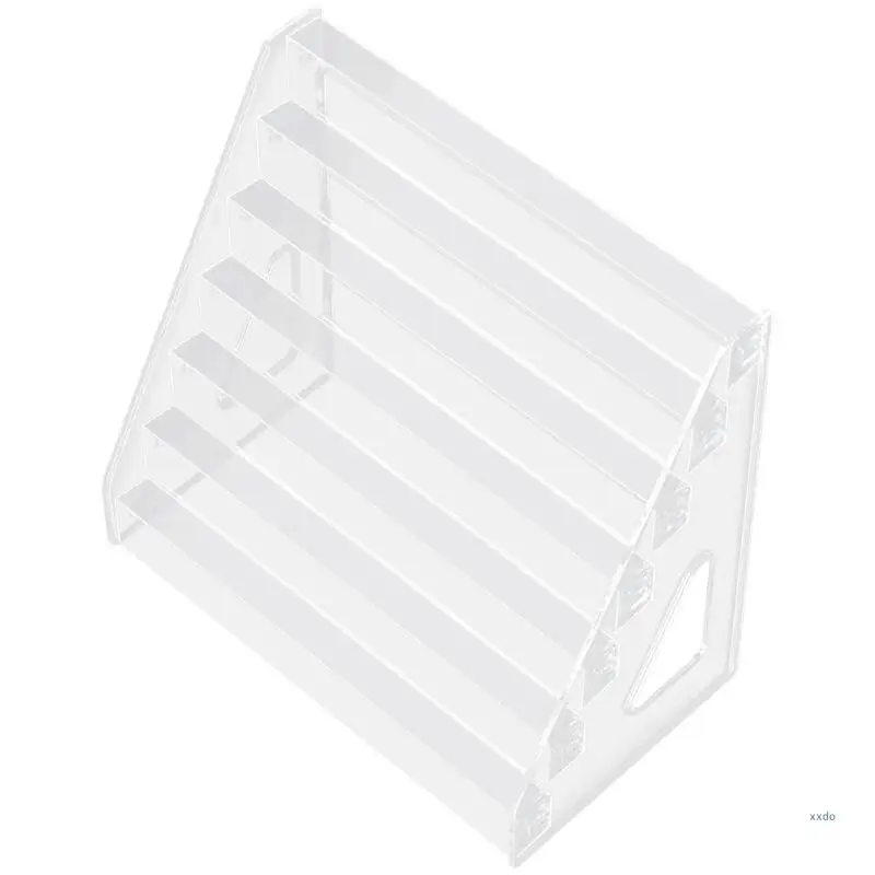 Elegant Nail Polished Organizer Stand 5/6/7 Layers Acrylic Display Nail Polished Storage Solution for Salon and Home Use