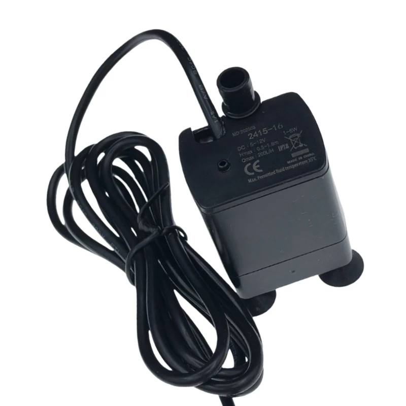 Small Submersibles With Flows Control Aquarium Fountain Irrigation A2BB