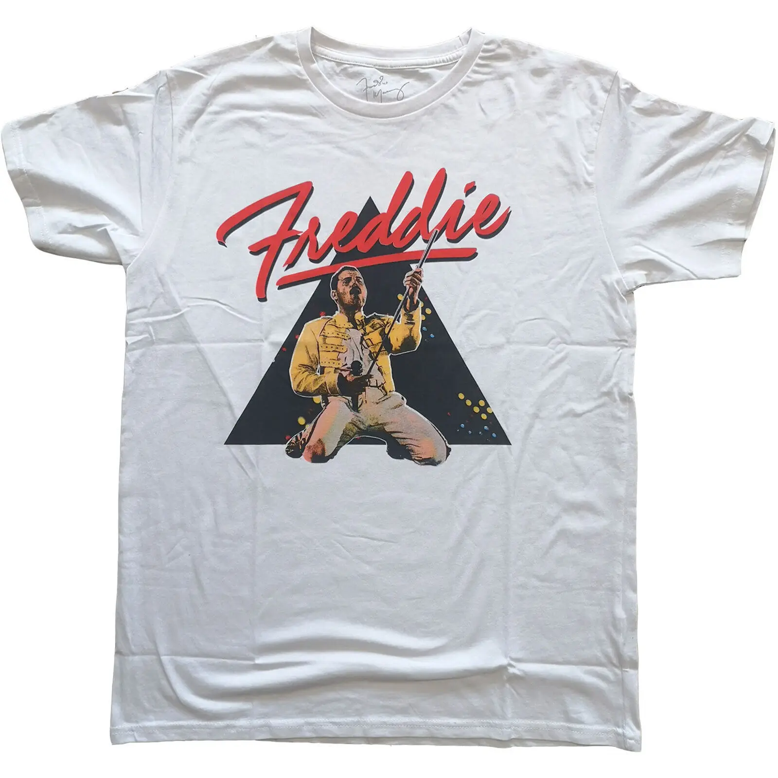 Freddie Mercury T Shirt Triangle