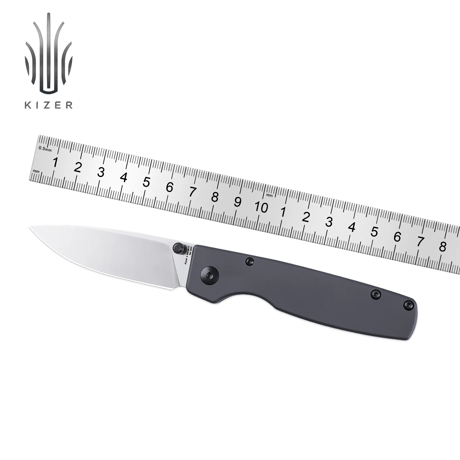 Kizer Mojave Exclusive Pocket Knife Original V3605 Aluminium or Copper Handle with 154CM Blade Outdoor Camping Knife