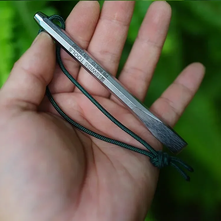 Pb Outdoor Multifunctional Alloy Steel Small Crowbar Defense Heavy Duty High Strength