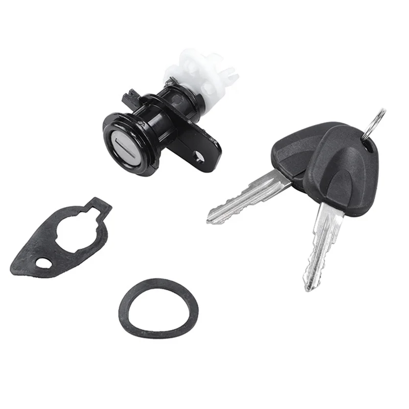 

NEW-Tailgate Trunk Door Lock Cylinder With Keys Replacement Accessories For Daewoo Nexia