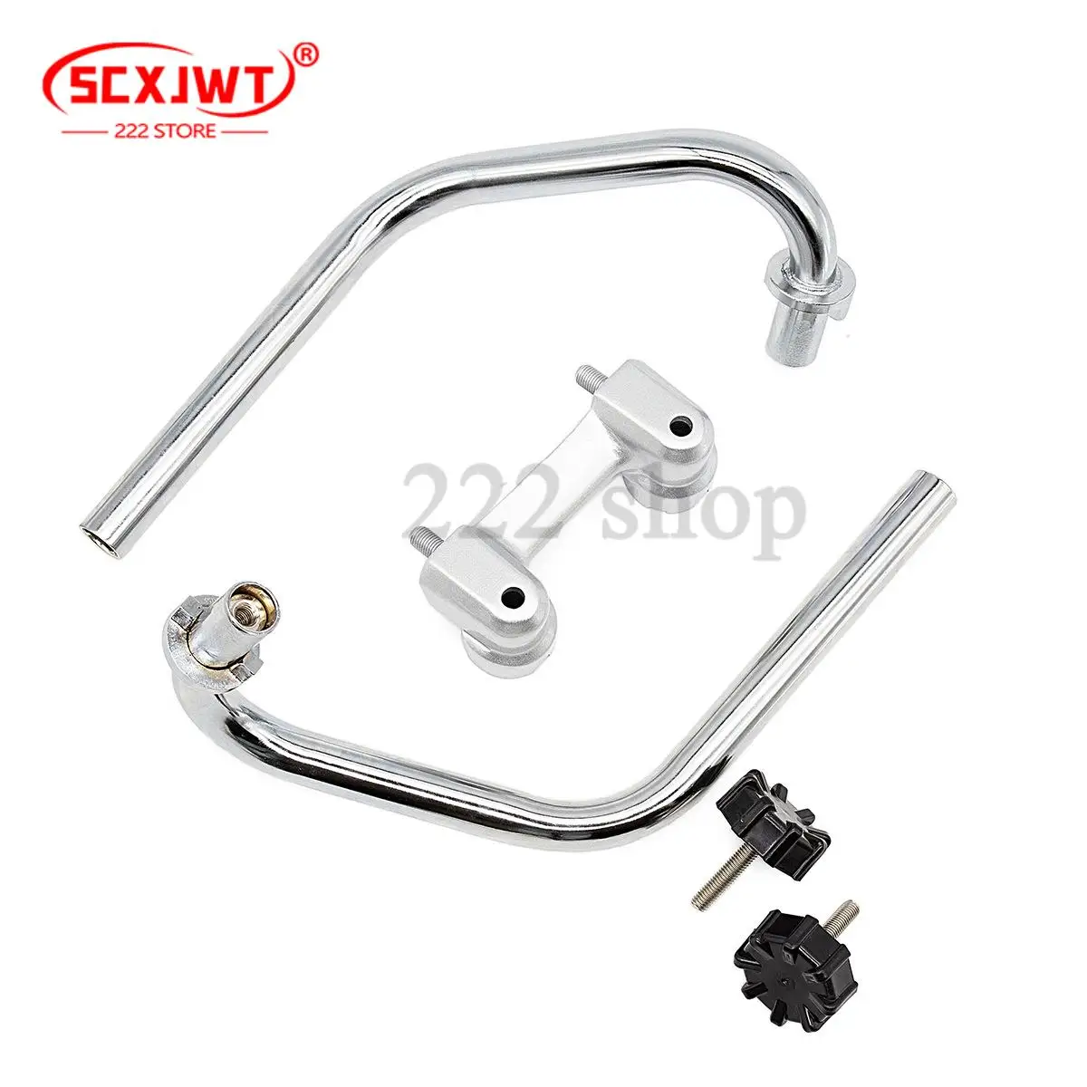 

Motorcycle handle pressing block handle seat aluminum seat bakelite screw direction pressing block fixing screw rod