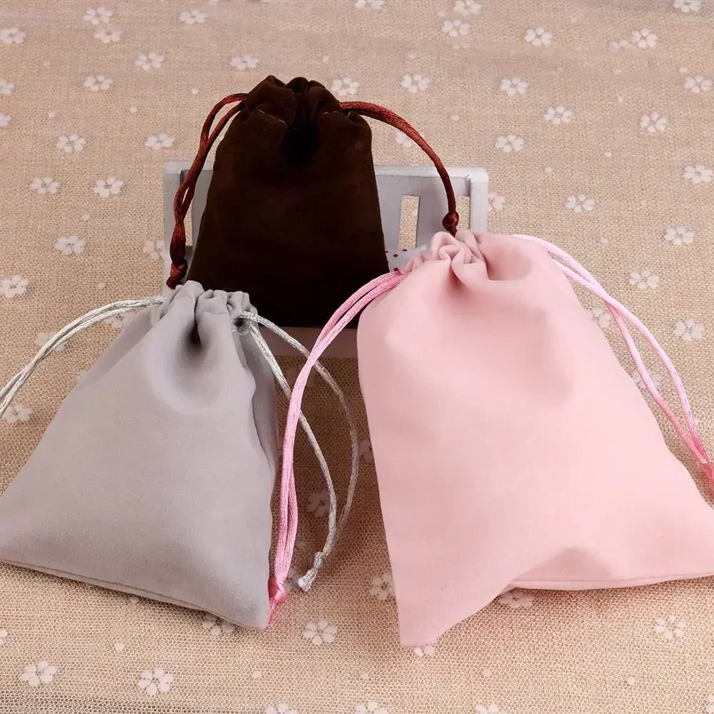 SSE1 bolsas con cordón para fiesta, Navidad, boda, dulces, bolsas de joyería