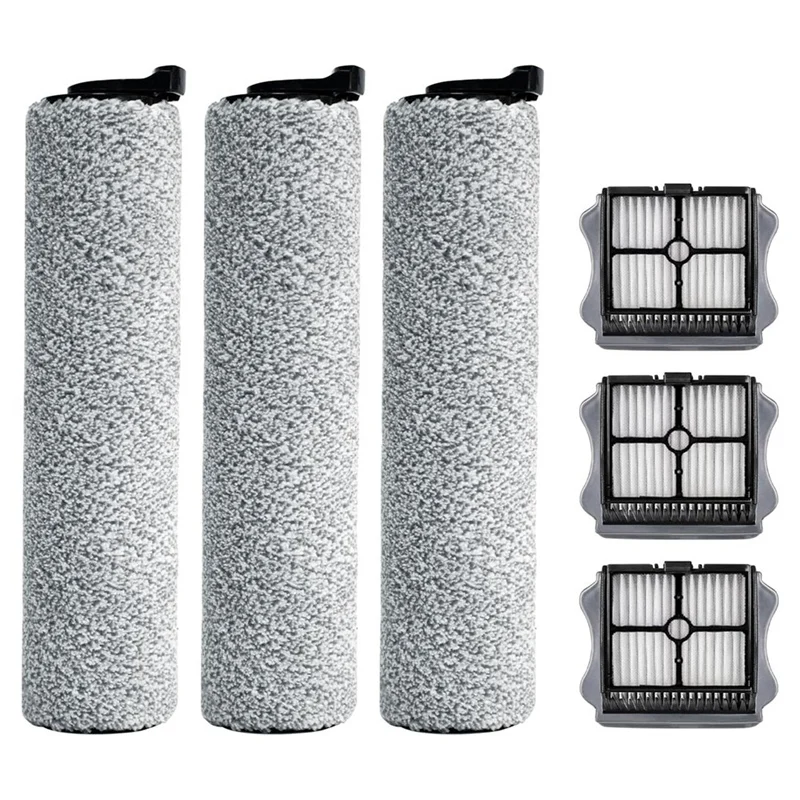 Rollers Brush Replacement And Filters For Tineco Ifloor 3/ Floor One S3 Cordless Vacuum Cleaner Brush Filters