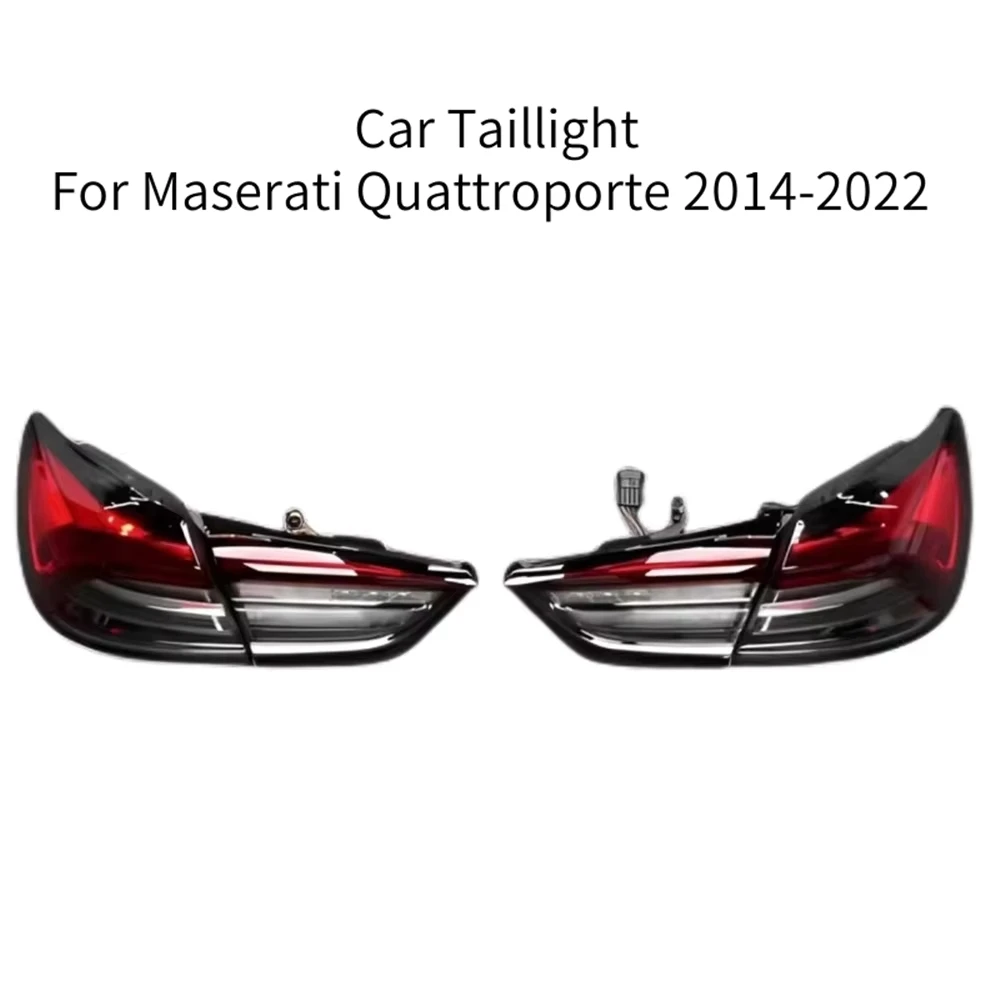 LED Taillight Assembly For Maserati Quattroporte 2013-2020 Brake Light DRL Design Signal Lamp Car Part Accessories