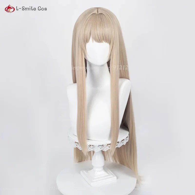 Парик для косплея игры NIKKE Viper, длинный льняной прямой парик 90 см, термостойкие синтетические волосы, парики для косплея в стиле аниме на Хэллоуин + шапочка для парика