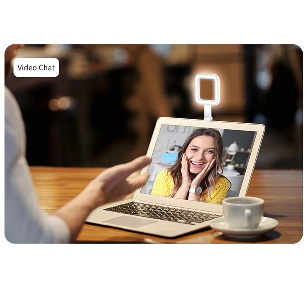 Mini Magnetic Pocket Light for MagSafe iPhone 12 13 14 15 LED Fill Light Back Magnetic for Samsung Huawei Cellphone Makeup LED