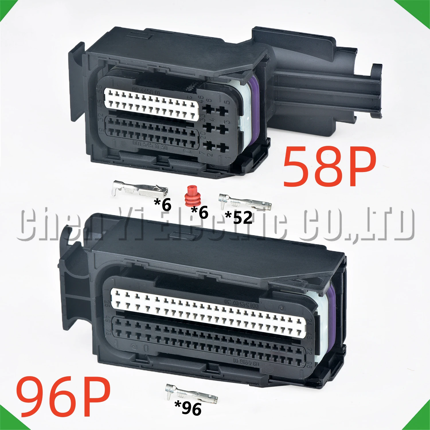 58 or 96 Pin Auto Connectors Wire harness Plug 09445801 09449601 0015450730 0015451130 09449801 For ECU engine control board