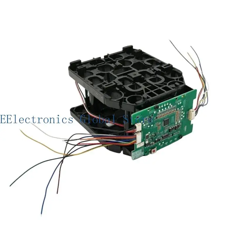 462B Replacement Battery Housing Case Board For 80V Trimmer Includes ABS Shell And Metal Parts