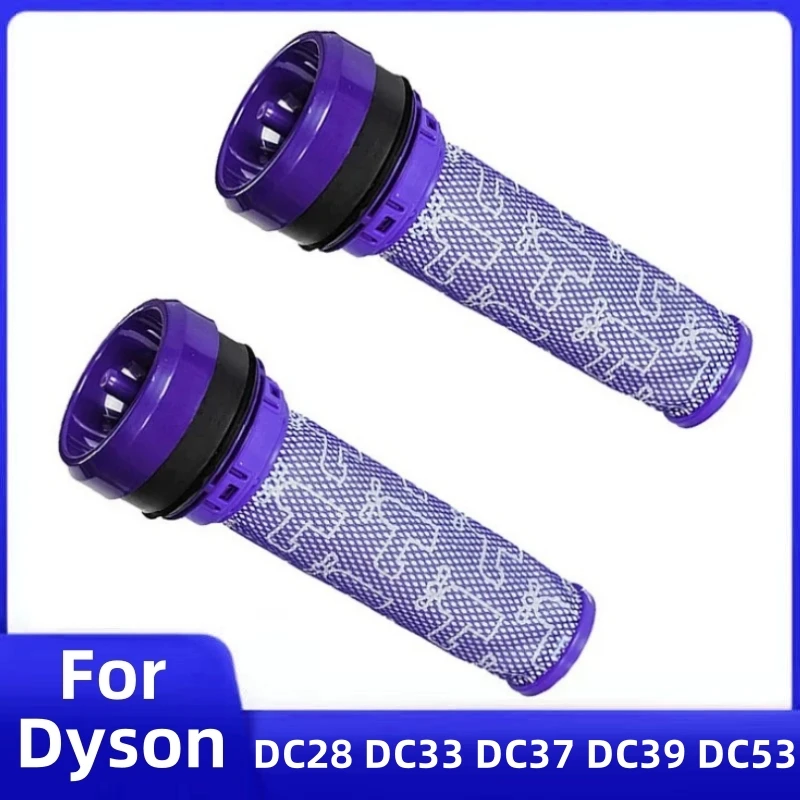 For Dyson DC28 DC33 DC37 DC39 DC53 Vacuum Cleaner Washable Pre-Filter Air Filters Spare Parts Accessories