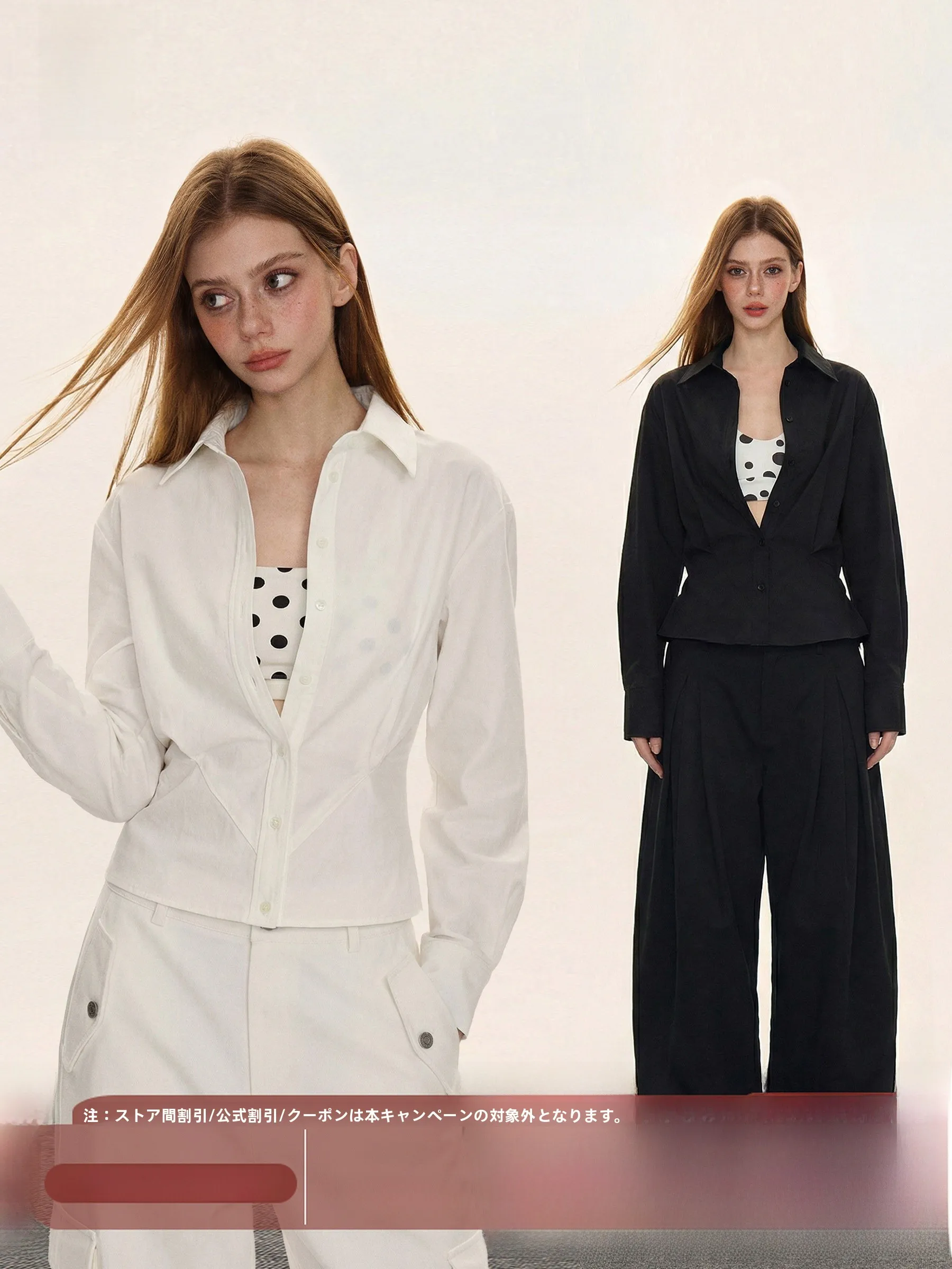 

Slimming American Sle Women's irt Loose Fit Casual White Design Spring Season Faionable Top for Young Girls